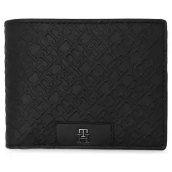 Кожаный кошелек Tommy Hilfiger, черный