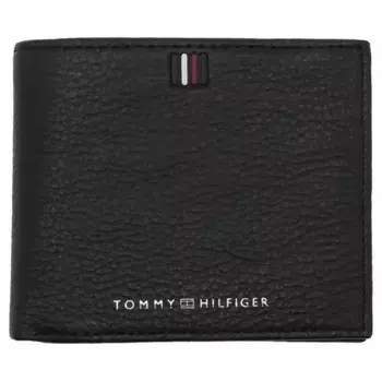 Кожаный кошелек Tommy Hilfiger, черный