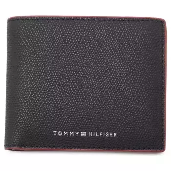 Кожаный кошелек Tommy Hilfiger, черный
