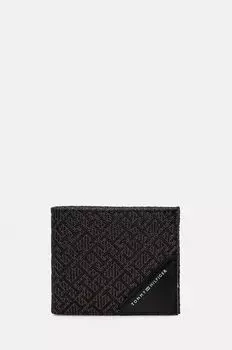Кожаный кошелек Tommy Hilfiger, черный