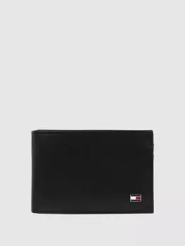 Кожаный кошелек Tommy Hilfiger, черный