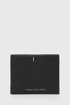 Кожаный кошелек Tommy Hilfiger, серый