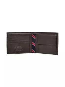 Кожаный кошелек Tommy Hilfiger, темно-коричневый