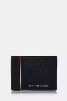 Кожаный кошелек Tommy Hilfiger, темно-синий