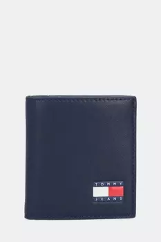 Кожаный кошелек Tommy Jeans, темно-синий