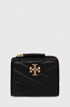 Кожаный кошелек Tory Burch, черный