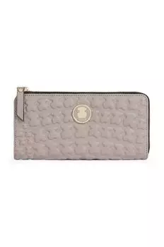 Кожаный кошелек Tous, бежевый