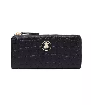 Кожаный кошелек Tous, черный