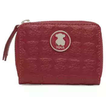 Кожаный кошелек Tous, красный