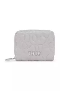 Кожаный кошелек Tous, серый