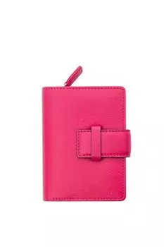 Кожаный кошелек тройного сложения 'Alice' PRIMEHIDE, розовый