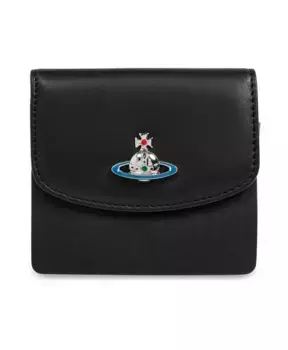 Кожаный кошелек Vivienne Westwood, черный