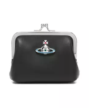 Кожаный кошелек в форме шара Vivienne Westwood, черный