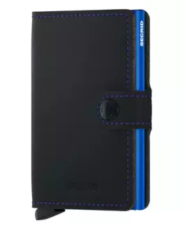 Кожаный мини-кошелек Secrid, черный