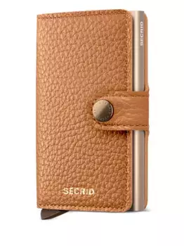 Кожаный мини-кошелек Secrid, коричневый