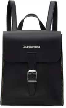 Кожаный мини-рюкзак Dr. Martens, черный