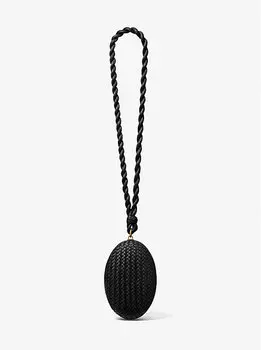 Кожаный минодьер Joni ручной работы Michael Kors Collection, черный