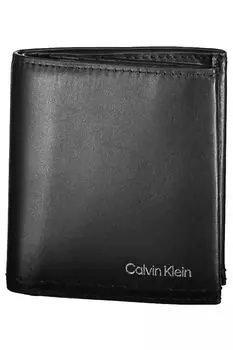 Кожаный мужской кошелек Calvin Klein, черный