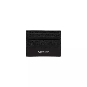 Кожаный мужской кошелек Calvin Klein, черный