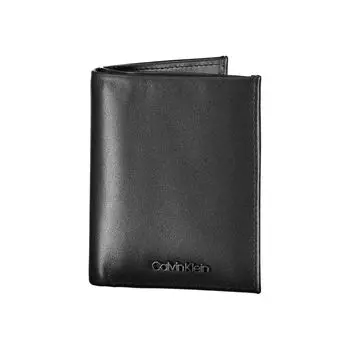 Кожаный мужской кошелек Calvin Klein, черный