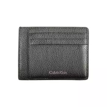 Кожаный мужской кошелек Calvin Klein, черный