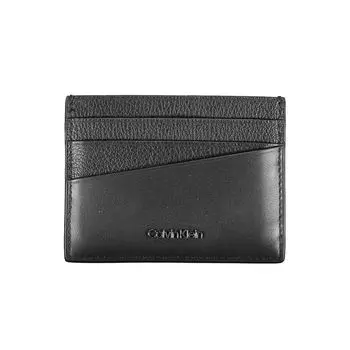 Кожаный мужской кошелек Calvin Klein, черный