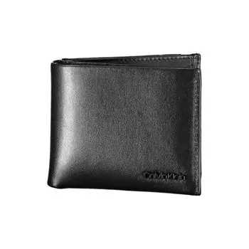 Кожаный мужской кошелек Calvin Klein, черный
