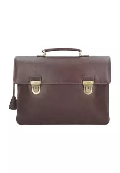Кожаный мужской портфель с ремнем через плечо PICARD, цвет Kastanie