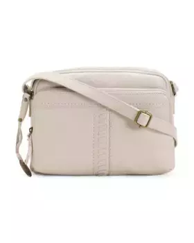 Кожаный органайзер через плечо Born, цвет Bone