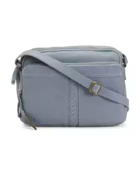 Кожаный органайзер через плечо Born, синий