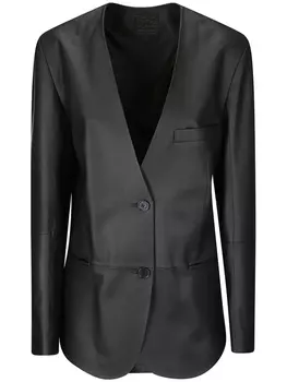 Кожаный пиджак Desa 1972, черный