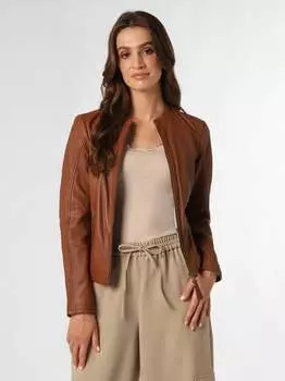 Кожаный пиджак Gipsy, коричневый