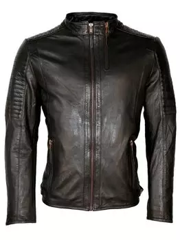 Кожаный пиджак Jcc, черный