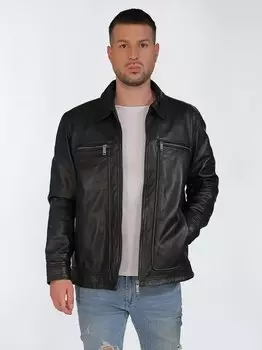 Кожаный пиджак Jcc, черный