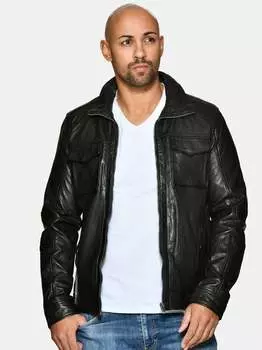 Кожаный пиджак Jcc, черный