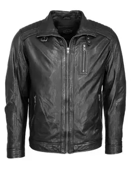 Кожаный пиджак Jcc, черный