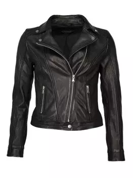 Кожаный пиджак Jcc, черный