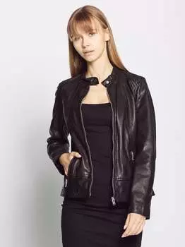 Кожаный пиджак Jcc, черный