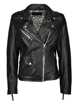 Кожаный пиджак Jcc, черный