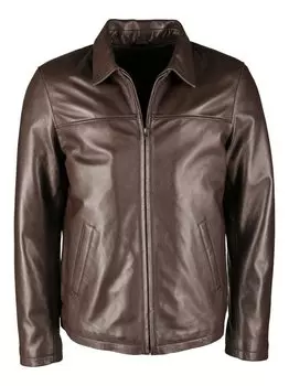 Кожаный пиджак Jcc, коричневый