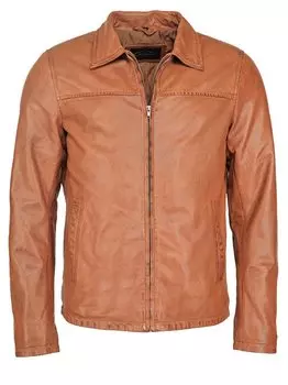 Кожаный пиджак Jcc, коричневый