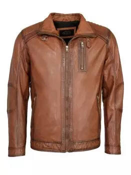 Кожаный пиджак Jcc, коричневый
