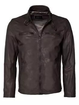 Кожаный пиджак Jcc, коричневый