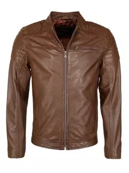 Кожаный пиджак Jcc, коричневый