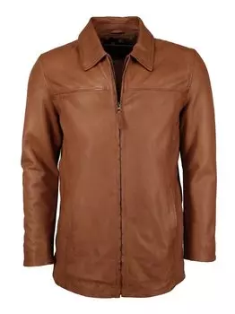 Кожаный пиджак Jcc, коричневый