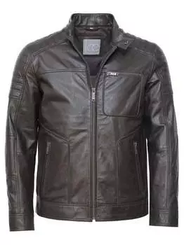 Кожаный пиджак Jcc, коричневый