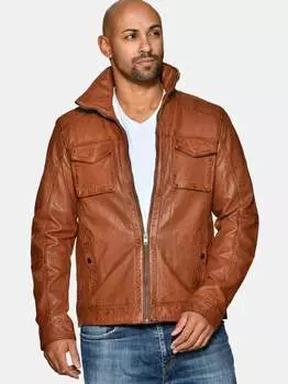 Кожаный пиджак Jcc, коричневый