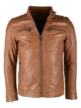 Кожаный пиджак Jcc, коричневый