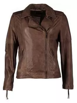 Кожаный пиджак Jcc, коричневый
