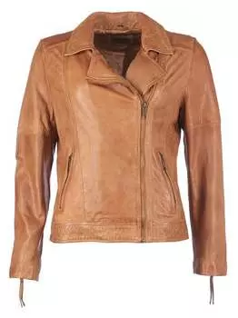 Кожаный пиджак Jcc, коричневый